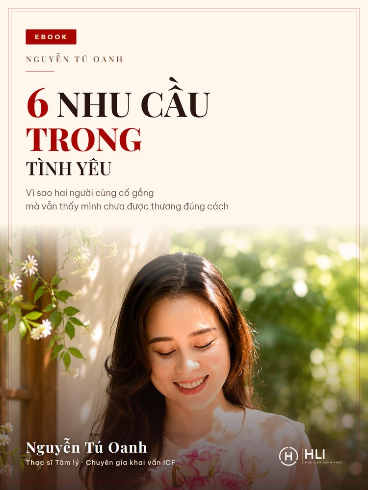 Bìa 6 Nhu Cầu Trong Tình Yêu — Nguyễn Tú Oanh